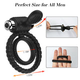 Dual Rings Penis Ring Male Enhancement