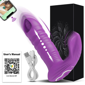 Jack - APP Control Thrusting Butt Plug Anal