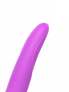 Double Stimulation Clitoral Sucking Tongue Vibrator-Purple