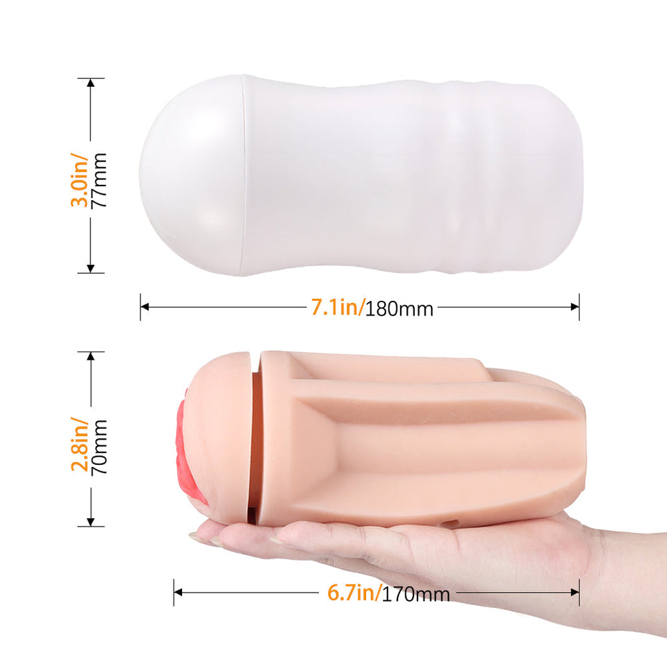 Mouth & Pussy Masturbator Automatic Stroker