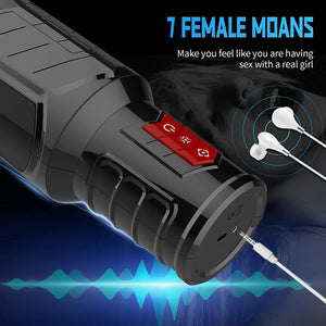 Automatic Penis Masturbation Blowjob Cup with 7 Oral-Suction &7 Vibration Modes