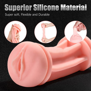 7 Vibration Modes Dual Heads 3D Realistic Masturbator