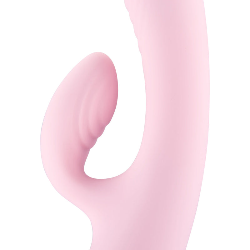 Heating Handheld Massager Vibrator-Pink