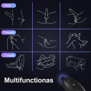 8 Thrusting & Vibrating Modes Anal Vibrator