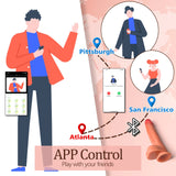 Realistic 8 Vibrating Modes & Thrusting Modes Dildo with APP