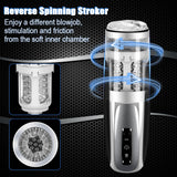 10 Powerful Thrusting&Rotating Modes Automatic Male Masturbator