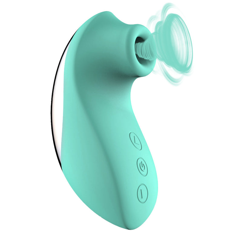 Portable Size 10 Powerful Vibration Mode Massager with Suction