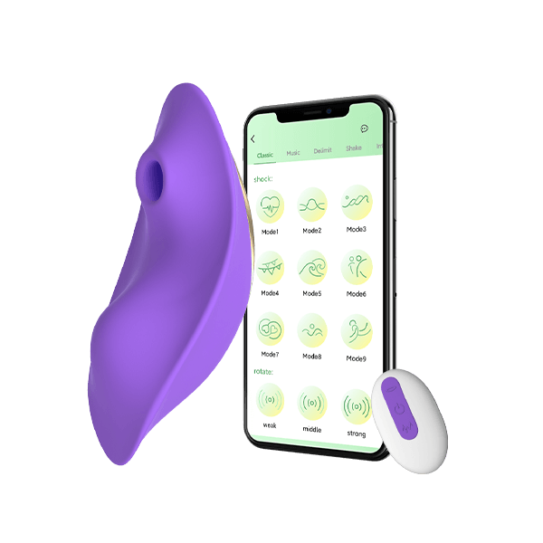 Vime App Control Clit Sucker Bluetooth Vibrator