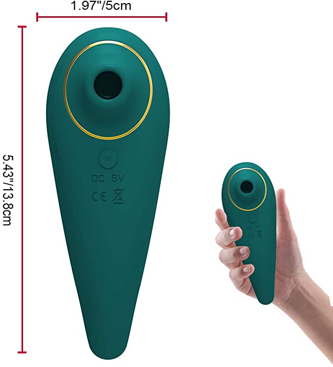 6 Suction 6 Vibration Beat Clit Vibrators