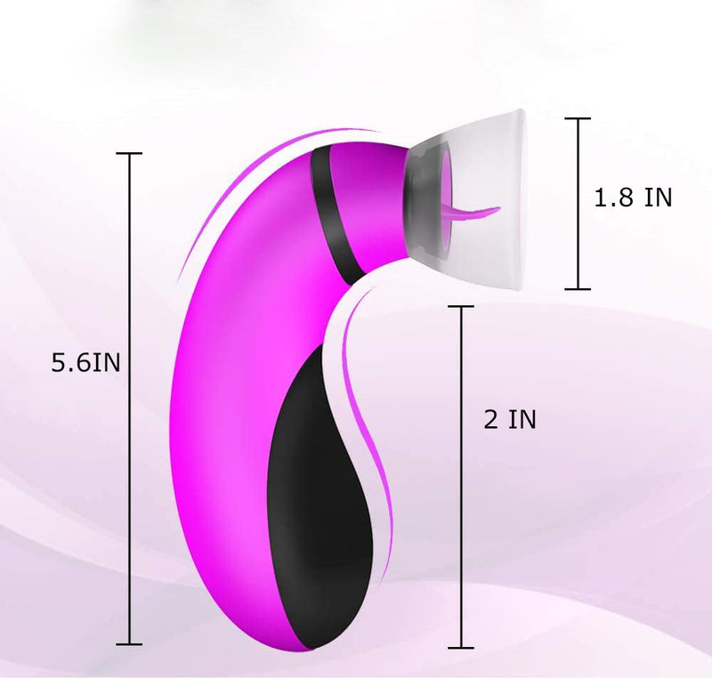 7 Sucking Modes Clitoris Sucker Vibrators Tongue Stimulation