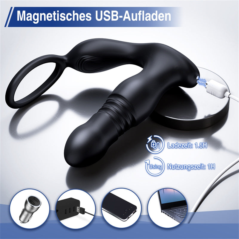3 IN 1 Remote Control Prostate Massager Anal Vibrator