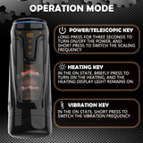 9-frequency Vibration & Rotating for Penis Stimulation Masturbator Cup