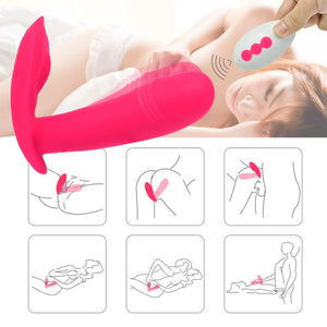 10 Vibration Mode Clit Stimulator Massager with Remote Control