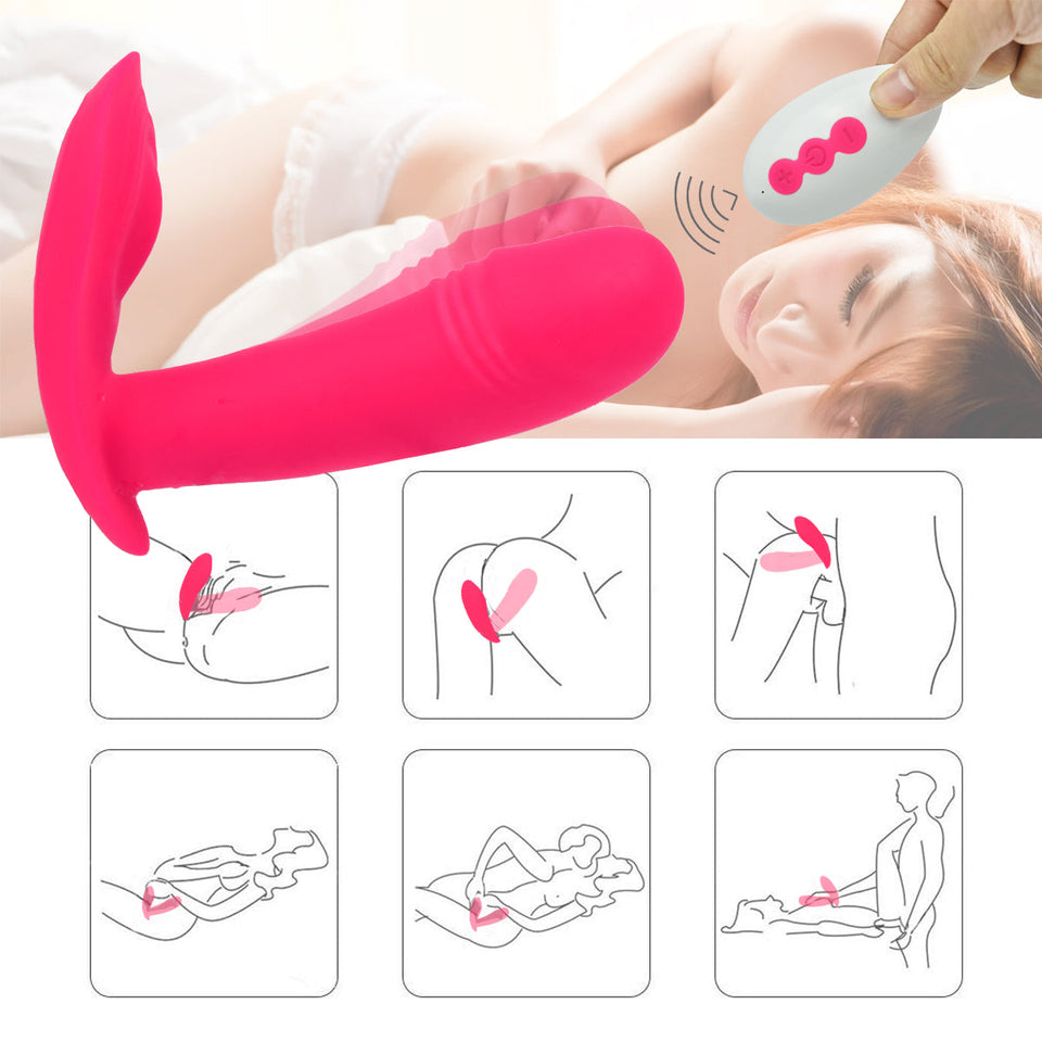 10 Vibration Mode Clit Stimulator Massager with Remote Control