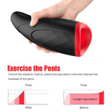 3 IN 1 Vibrating Heating Blowjob Simulator