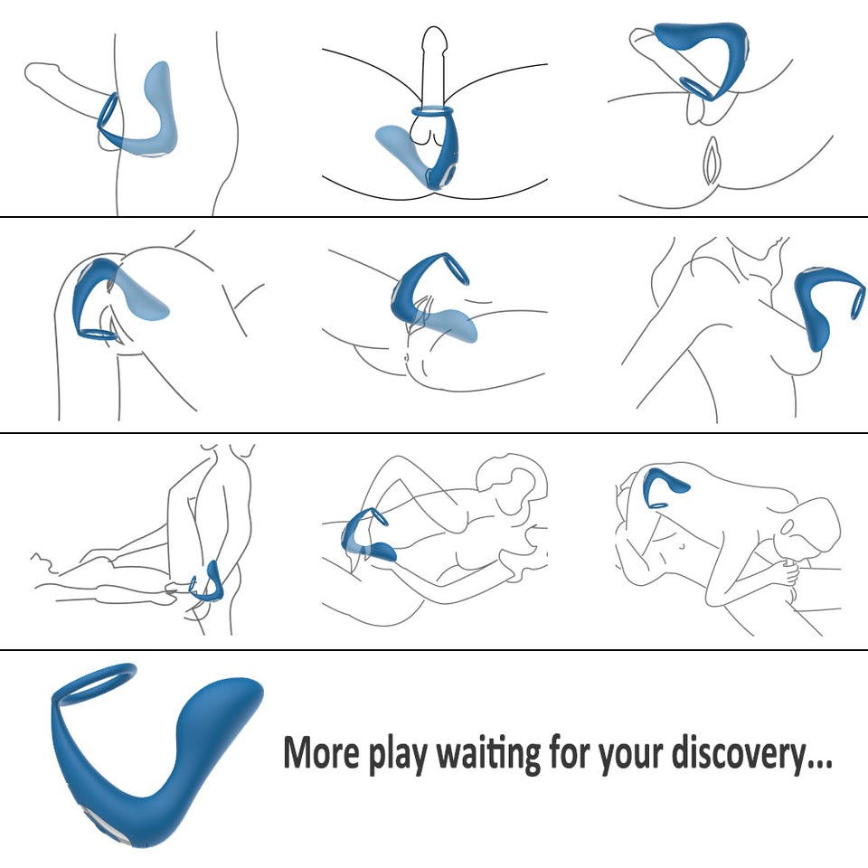 Anal Orgasm Performance Erection Enhancing Cock Ring