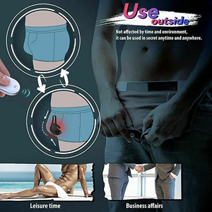 Male Penis Cock Ring Testicular Stimulator Vibrator
