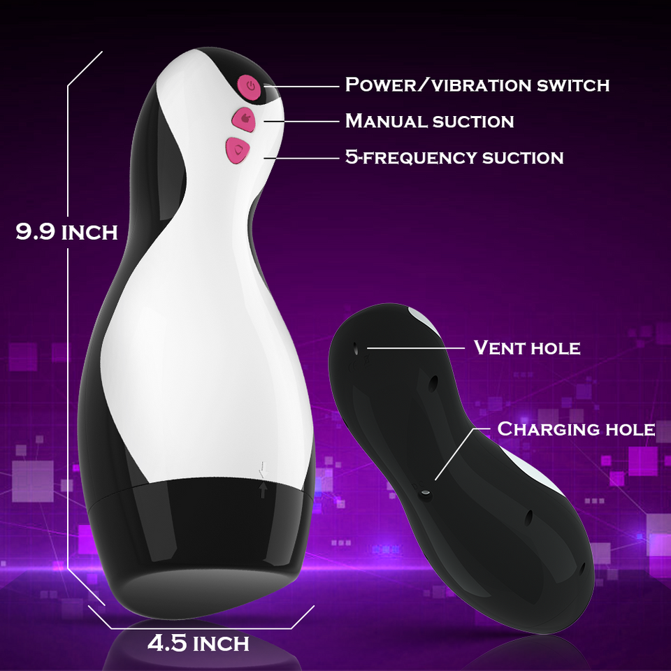 5 Suction Modes Auto Vacuum Masturbator