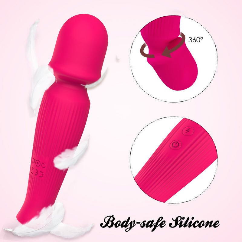 Sex Toys Massager with 10 Powerful Vibration Modes In Red