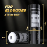 7 Thrusting & Vibrating Modes Flame Rose Masturbator