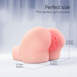 3D Pussy Ass Masturbator With Virgin Vagina And Anal Stroker