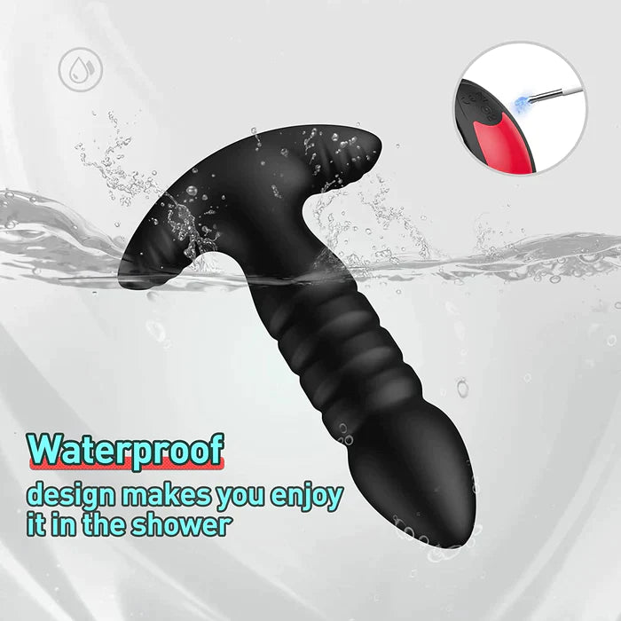 Anal Plug Vibrator with App Control Sex Toys for Men & Women - Lusty Time