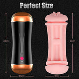 7 Vibration Modes Dual Heads 3D Realistic Masturbator
