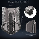 2 IN 1 Vibrating Penis Trainer