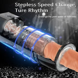 3D Massager Penis Stroker with 7 Thrusting Rotating Modes