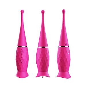 Dual Design G-Spot Mini Tongue Vibrator with Rabbit Ear