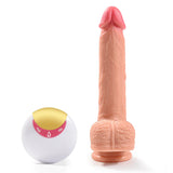8X Long-lasting Thrusting & Pulsating Realistic Dildo