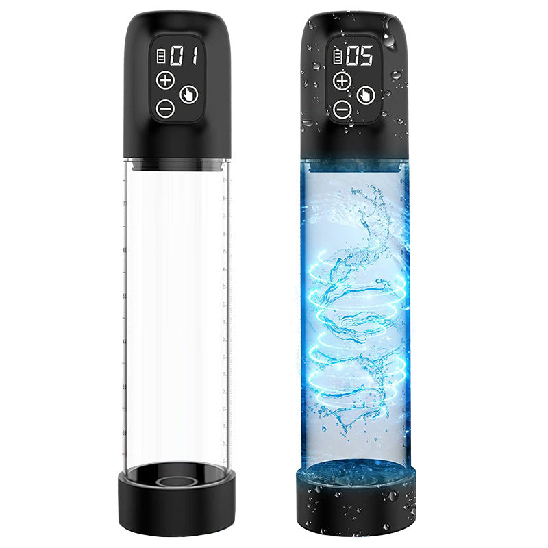 2 IN 1 LCD Automatic Male Masturbator Penis Pump