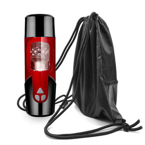 Ultra-realistic Automatic Multifunctional Masturbator - Red
