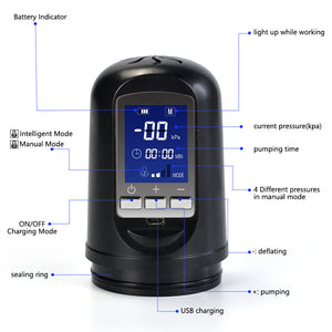 LCD Automatic Vacuum Penis Pump