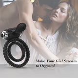 Dual Rings Penis Ring Male Enhancement