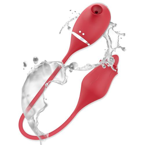 2 in1 Rose Vibrator