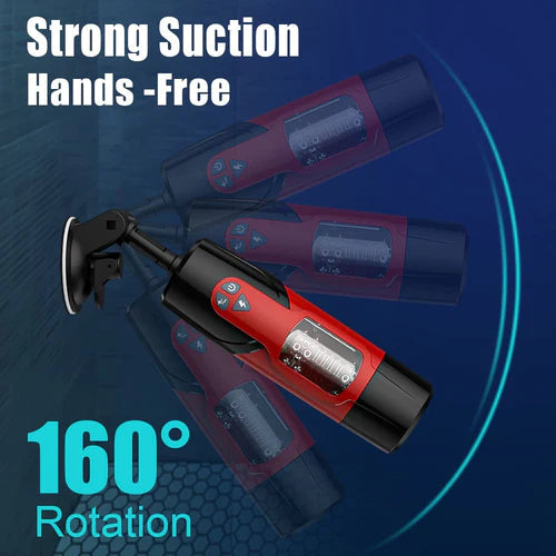 Ultra-realistic Automatic Multifunctional Masturbator - Red