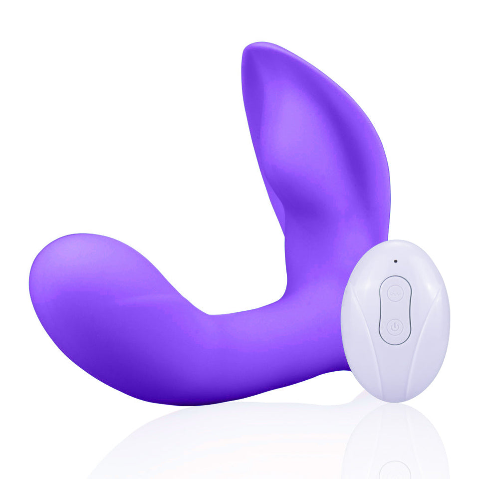 10 Vibrating Modes & 3 Wiggling Wearable Vibrator